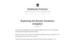 Desktop Screenshot of gsferreira.com